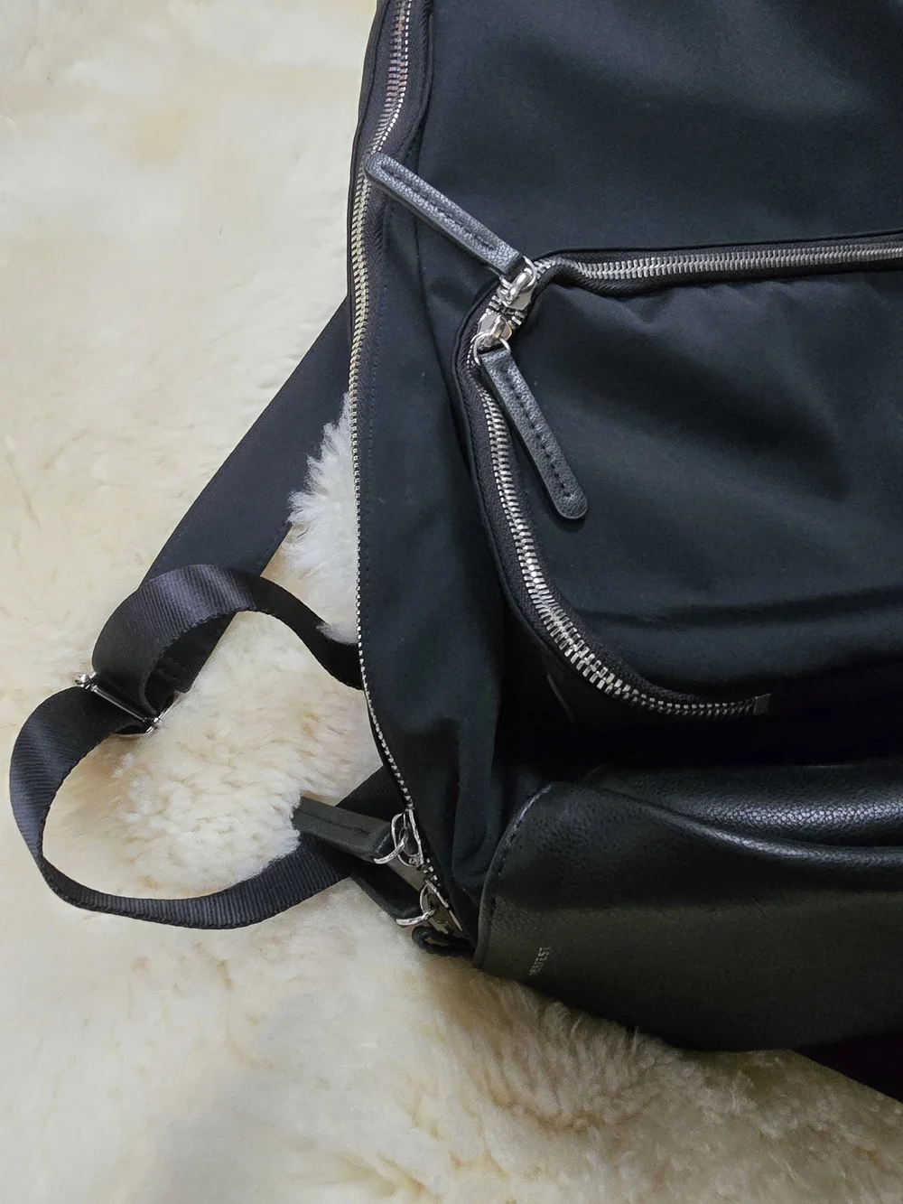 Haerfest x Mercedes-Benz limited edition Black Backpack with Front Pocket